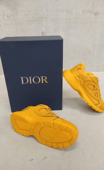 Dior X Stone Island B30 Sneaker Yellow