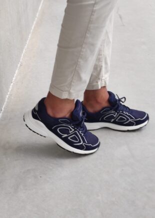 Dior B30 Countdown Suede Navy Blue