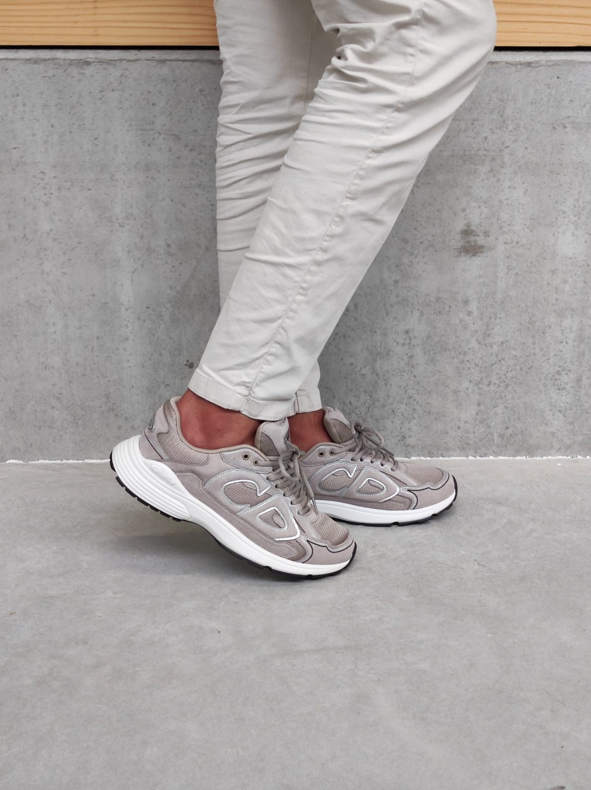 Dior B30 Countdown Suede Beige - Afbeelding 2