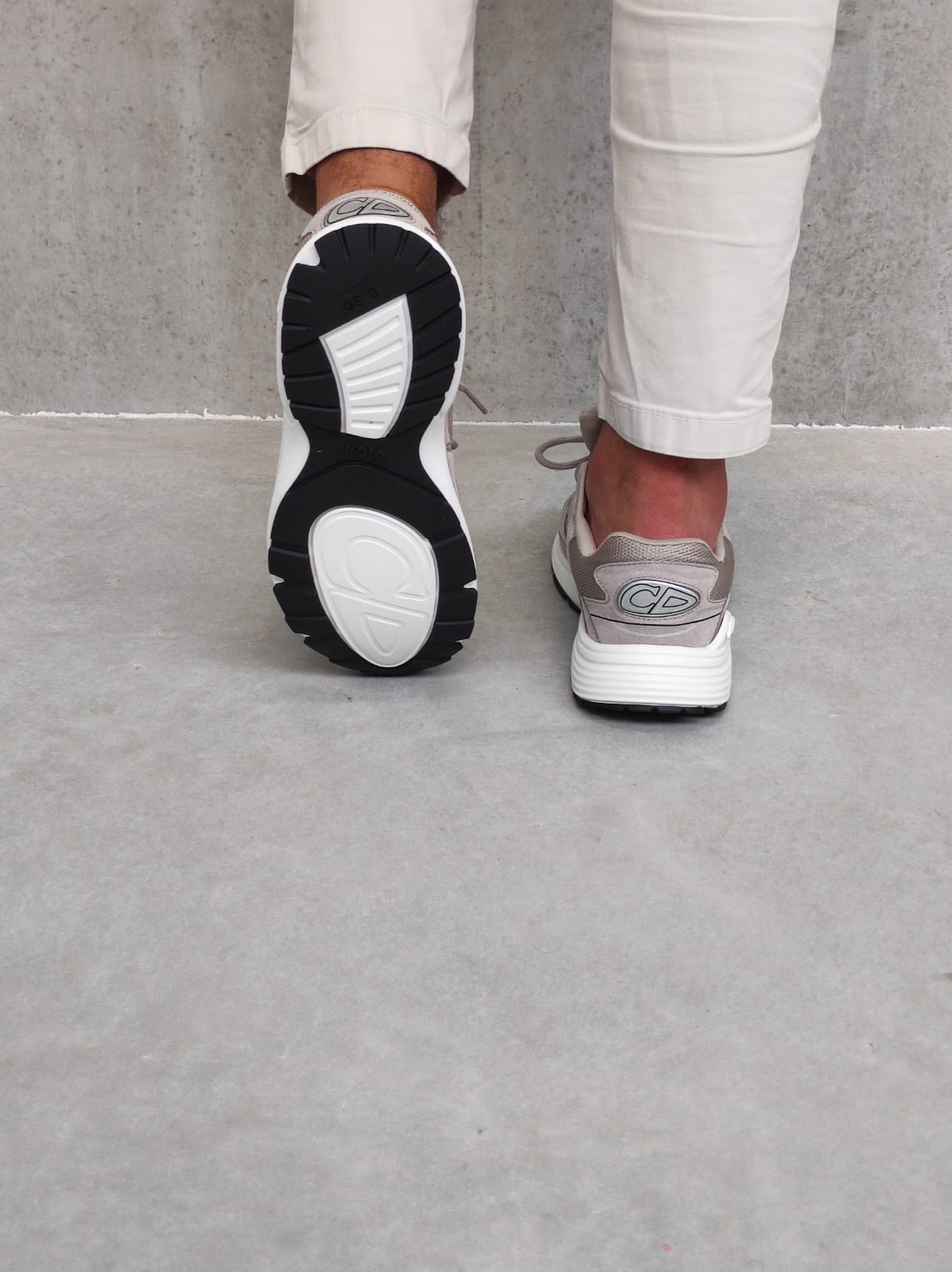 Dior B30 Countdown Suede Beige - Afbeelding 4