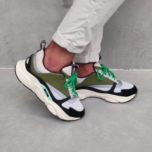 Dior B22 Cream White Olive Black