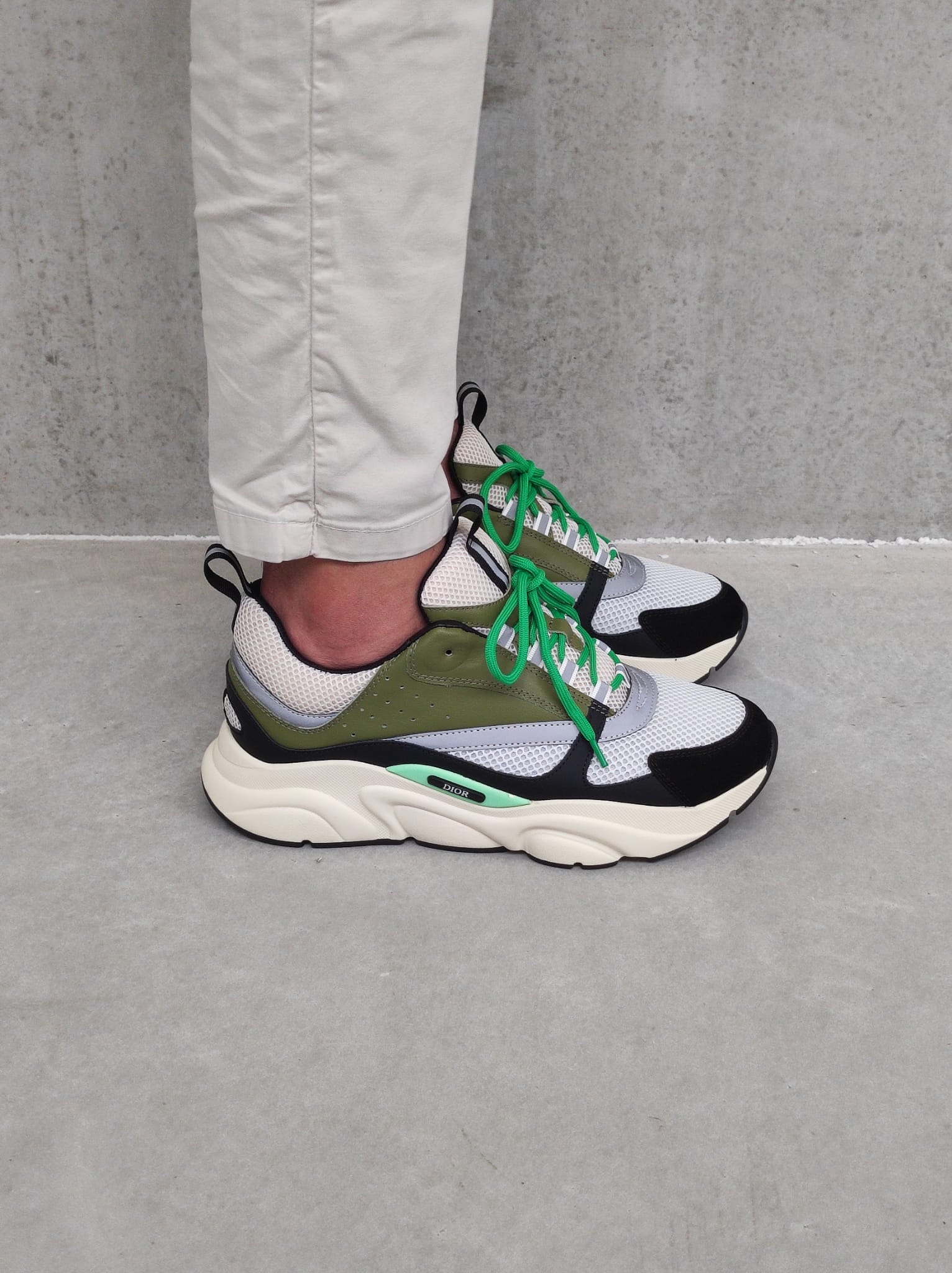 Dior B22 Cream White Olive Black - Afbeelding 3