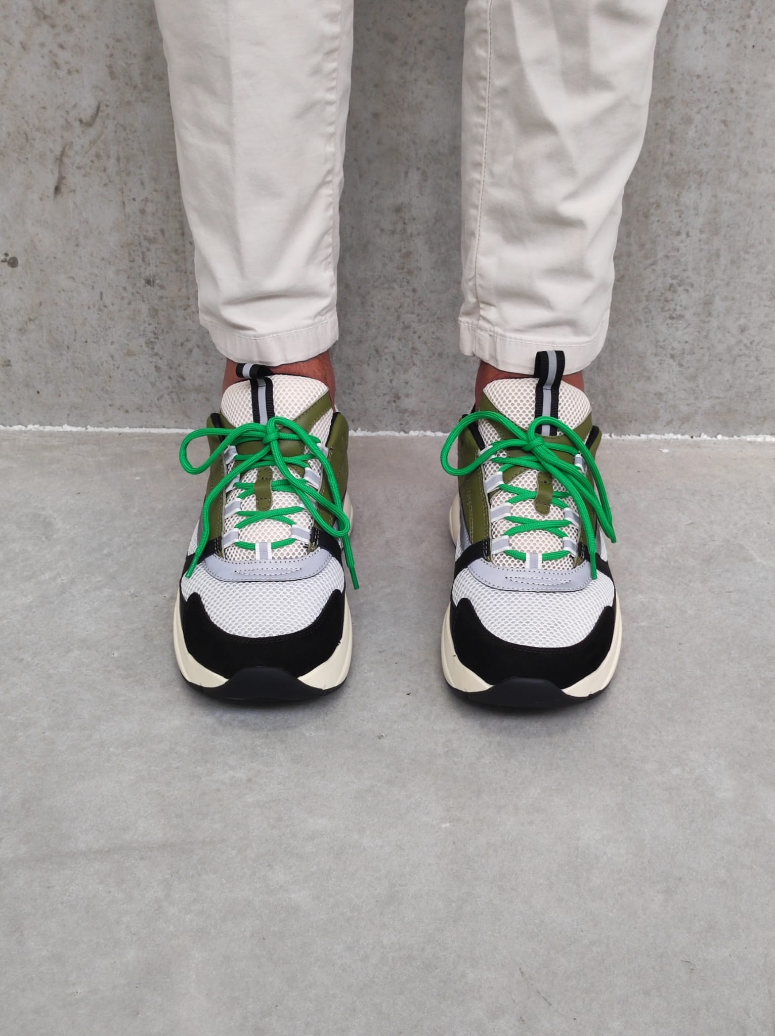 Dior B22 Cream White Olive Black - Afbeelding 2